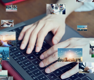 デジタル広告の出稿事業